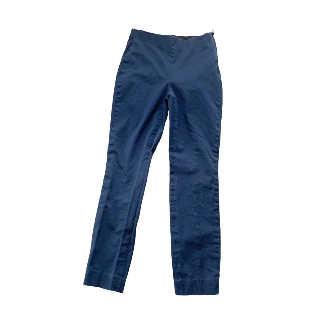 Everlane Trouser Pants Women's High Rise Side Zip Stretch